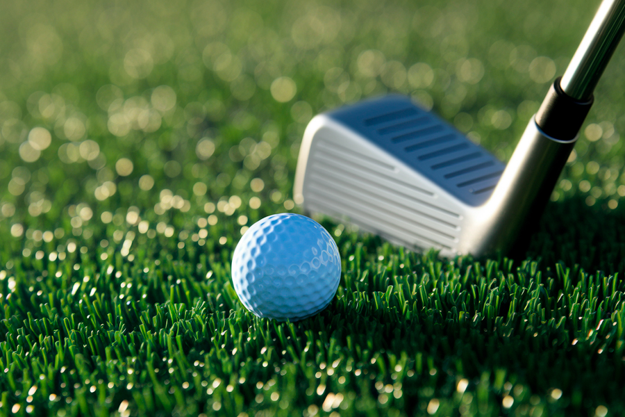 Grama sintética para Golfe
